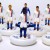 Subbuteo Andrew Table Soccer Escape to Victory motion picture Allies Team on WSB Professional bases